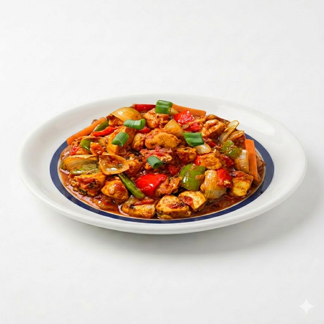 Chicken Jalfrezi  Rice