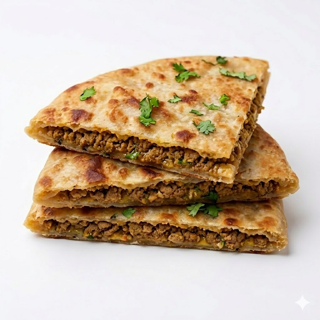 Qeema Paratha Chicken